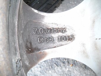 Sada alu letních kol Škoda 15" 5x100 - 4
