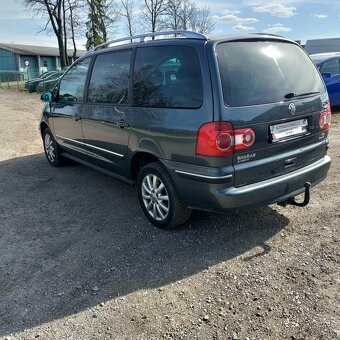 Volkswagen Sharan, 4X4,1.9TDI BEZ DPF,7MÍST,PĚKNÝ - 4