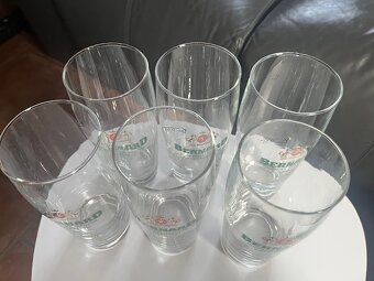 Prodám 0,5l sklenice Bernard - 4