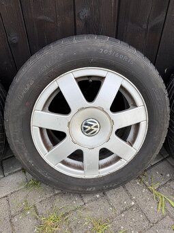 Prodám originální alu kola vw R16 5x112 - 4