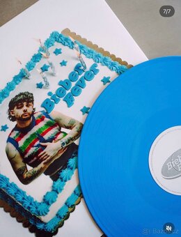 Calin Bieber Fever podepsaný Vinyl - 4