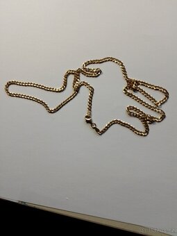 Zlatý řetízek 14kar. 10,16gr.  62cm. - 4