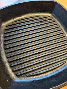 Litinová grilovací pánev lodge - 4