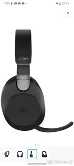 Profi prémiová sluchátka Jabra Evolve2 85 MS Stereo - 4