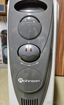 Olejový radiátor Rohnsonm 2500W - 4
