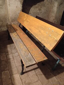 Zahradní lavička - 4