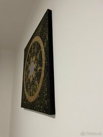 obraz s orientálními motivy 75x75cm plátno - 4