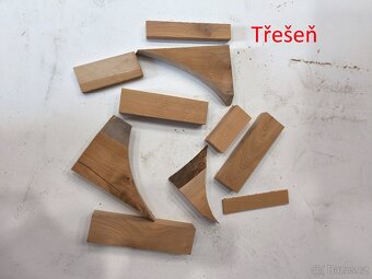 Dřevěné odřezky, Zbytky dřeva - Americký Ořech, Třešeň, atd. - 4