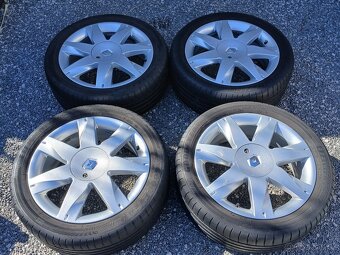 Orig letní alu kola Renault Megan, Scenic, 205/50/17 - 4