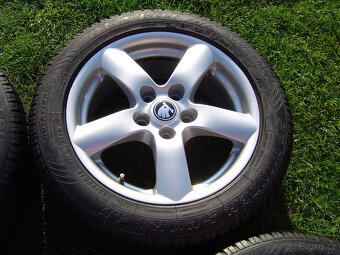 4XZIMNÍ HLINÍKOVÁ KOLA ŠKODA OCTAVIA III,II 205/55 R16 .TOP. - 4