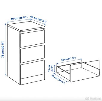 Skříňka Ikea MALM - 4