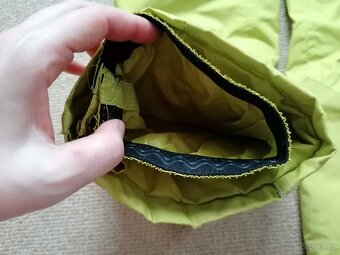 Limetkově žluté lyžařské kalhoty Tchibo, v. 146/152 - 4