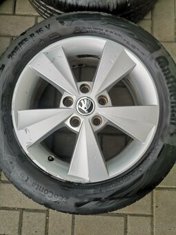 Alu disky ŠKODA 16'' 5 X 112 ET 46 - 4