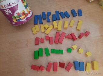 Dřevěné kostky zn. EICHHORN 50 ks - 4