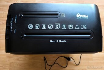 Skartovačka Dowell DWS-1015DC - 4