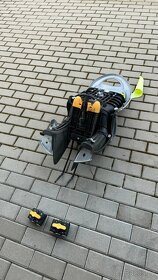 Dětská sedačka na kolo, + dva držáky, na dvě kola - 4