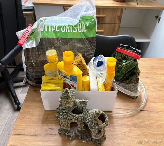 Vybavené akvárium 30l - 4