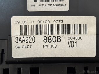 Passat B6/B7 budíky barevný maxidot benzín - 4
