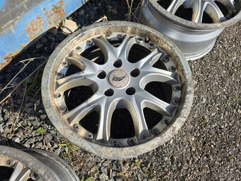 Prodám 4x alu kola AEZ 16" 5x108, ET38 7,5Jx16H2 - 4