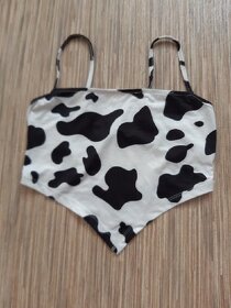 Trička a crop top vel. S a XS, zn.HM, Sinsay, Cropp - 4