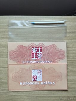 Kuponové knížky - 2 ks - 4