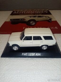 Kovové Autíčko Fiat 125p 4x4 - 4
