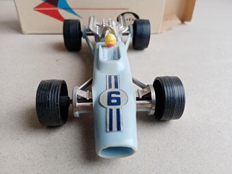 Formule F1- Ford, Lotus Směr Praha, stará hračka ČSSR - 4
