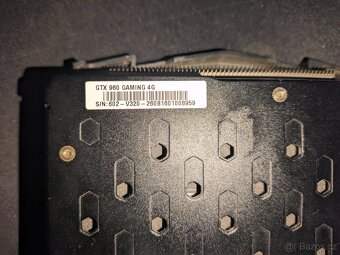 GTX 960 GAMING 4G - 4