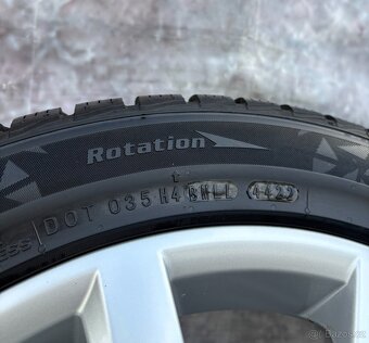 Originální Alu kola 5x112 VW Golf 205/50/17 DOT22 - 4