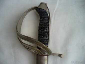 Vzacna CSR-Cetnicka savle po r.1918 s litym kosem-Hojtas. - 4