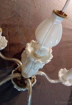 LUSTRY - STÍNIDLA - SKLO - 5 různých kusů - 4