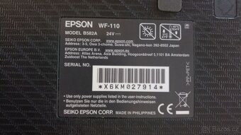 Kompaktní, bezdrátová, cestovní tiskárna Epson WF 110 - 4
