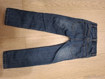 Chlapecké džíny velikost 122 (6-7 let), zánovní - 4