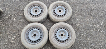 Plechové disky Škoda VW 5x112 6x15 ET47 195/65r15 zimni - 4