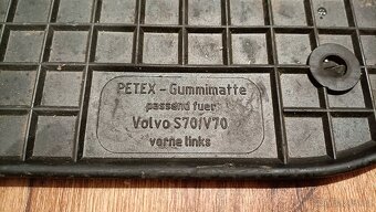 Gumové koberce Volvo V70I - 4