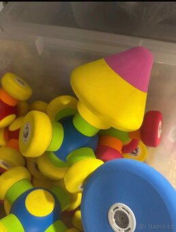 Magnetická stavebnice Soft block Edtoy - 4