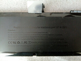 baterie A1321 pro Apple MacBook Pro 15" - A1286 (2.5hod) - 4