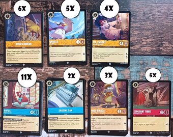Lorcana karty 1. - 4