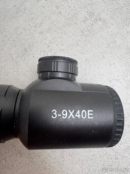 Puškohled 3-9x40E, red cross, Strike - 4