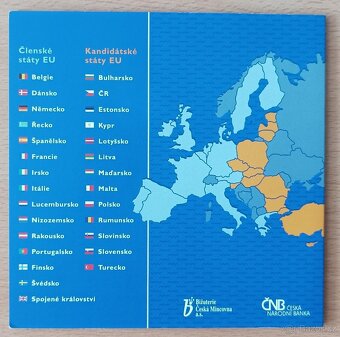 SADA OBĚŽNÝCH MINCÍ 2004 - VSTUP ČR DO EU - 4