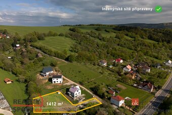 Prodej, pozemky/bydlení, 1310 m2, Horní Lhota, Zlín [ID 5989 - 4