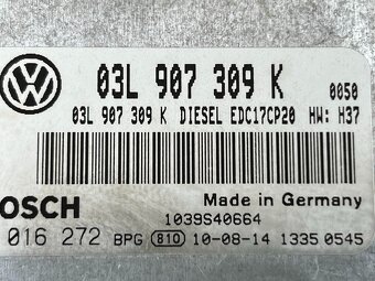 Řídící jednotka motoru CAAA 03L907309K VW Transporter T5 T6 - 4