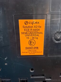 Autosedačka Cybex Solotion X2-fix - 4