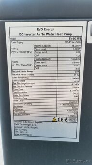 Nové Tepelné čerpadlo EVO Energy 18 kW - 4