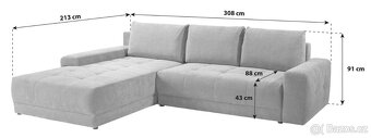Sedací souprava Adria s úložným prostorem - 4