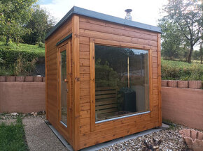 Sauna Marivox, venkovní finská sauna, barelová sauna - 4