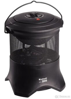 Přenosný teplovzdušný ventilátor 2 kW - NOVÝ - 4