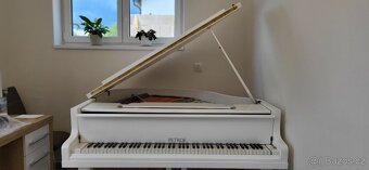 Klavír PETROF bílý+ stolička - 4