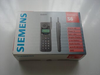 Siemens S6 kompletní stav v originálním balení. - 4