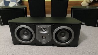 JBL reprobedny - sada 5.0, receiver Yamaha 4066, kabeláž - 4